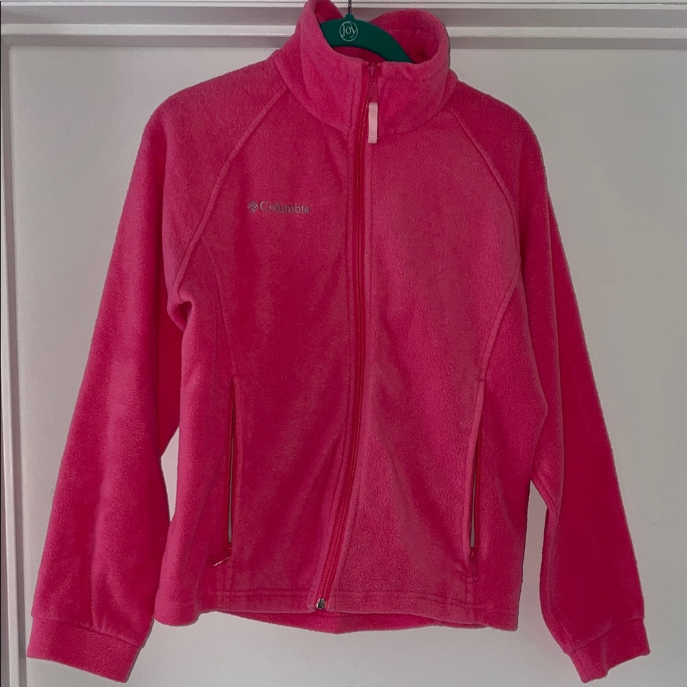 Columbia Pink Youth Fleece Jacket